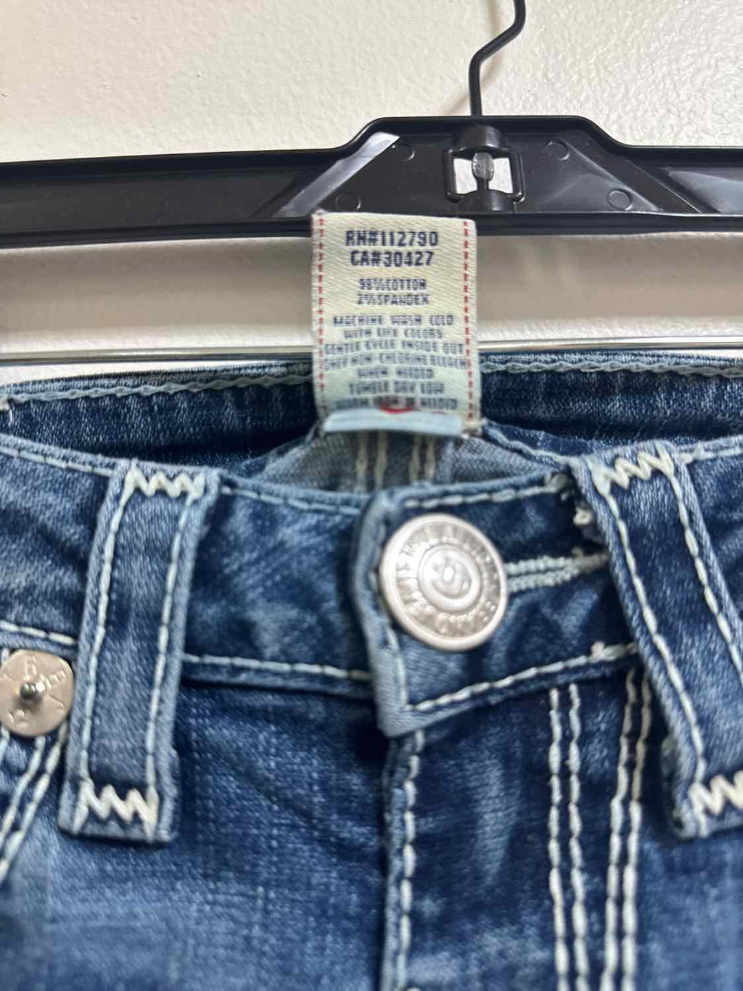 True Religion Size 24 Denim Jeans