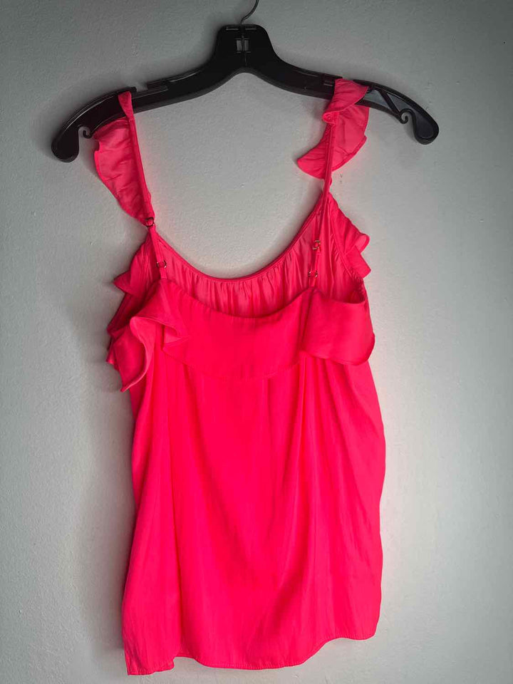 Lilly Pulitzer Size XS Hot Pink Scoop Neck spaghetti strap