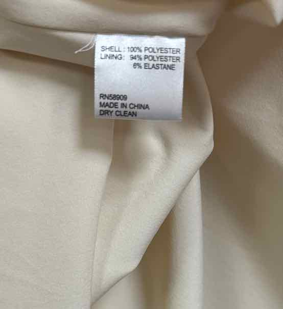 Antonio Melani Size 14 Beige NWT Belted sleeveless dress