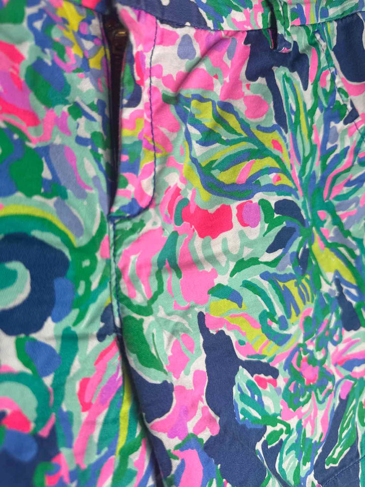 Lilly Pulitzer Size 2 Multi-Color Leaves casual