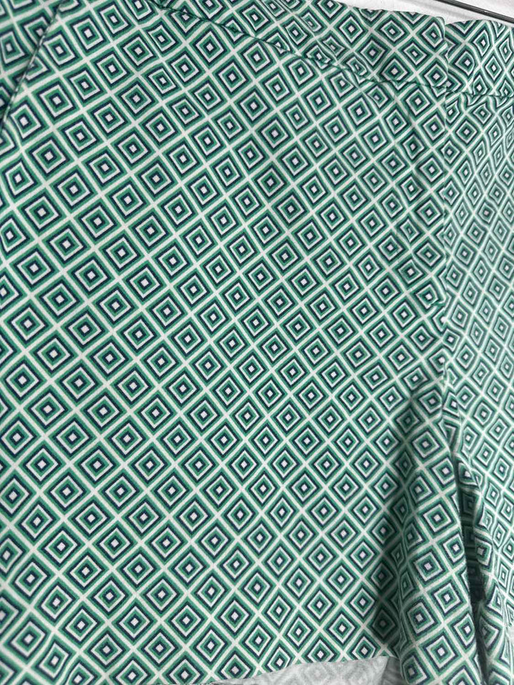 Willi Smith Size 14 Green Shapes casual