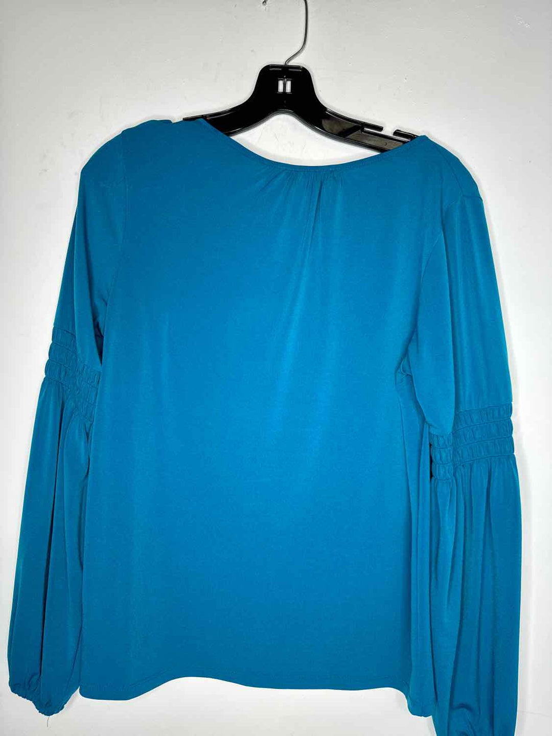 Michael Kors Women Size S Teal long sleeve top