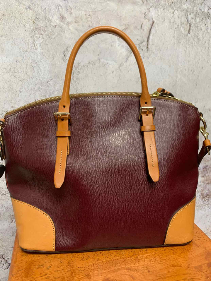 Dooney & Bourke Burgundy shoulder bag