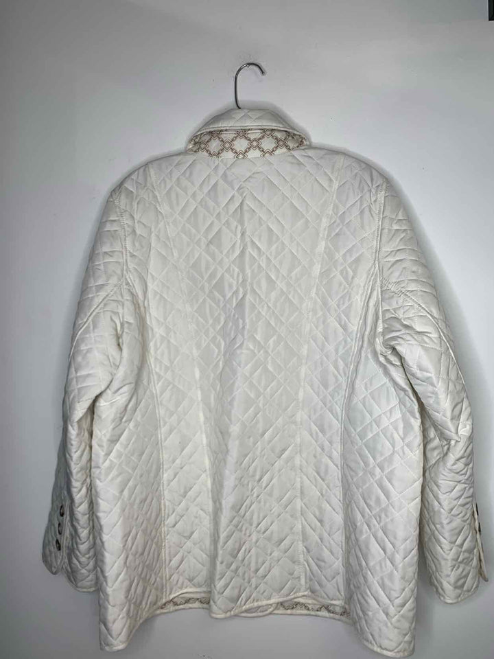 Chicos White Women Size 3 jacket