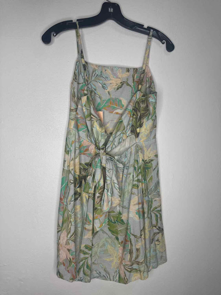 Mumu Size S Green Floral sundress