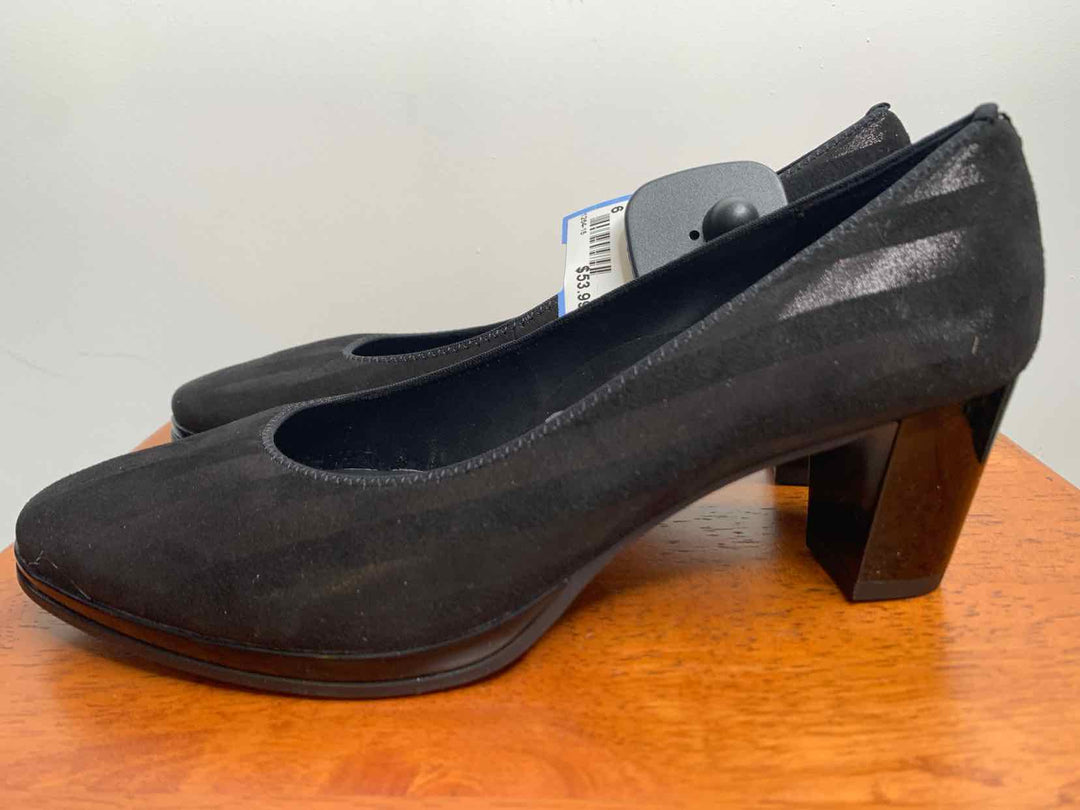 ARA since 1949 Black W Shoe Size 6 medium heel