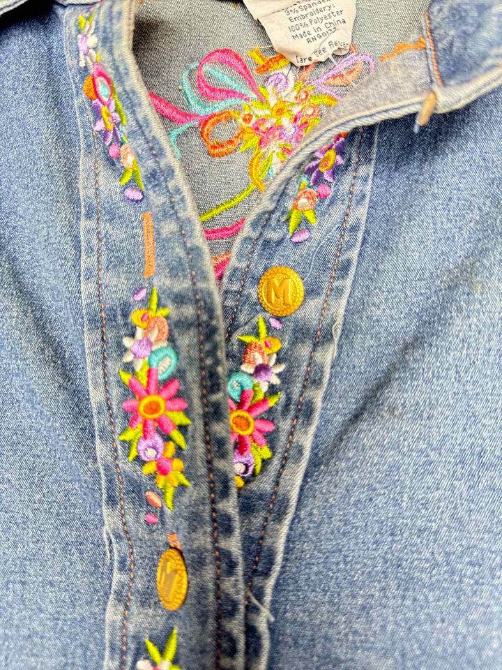 Bob Mackie denim Women Size S jacket