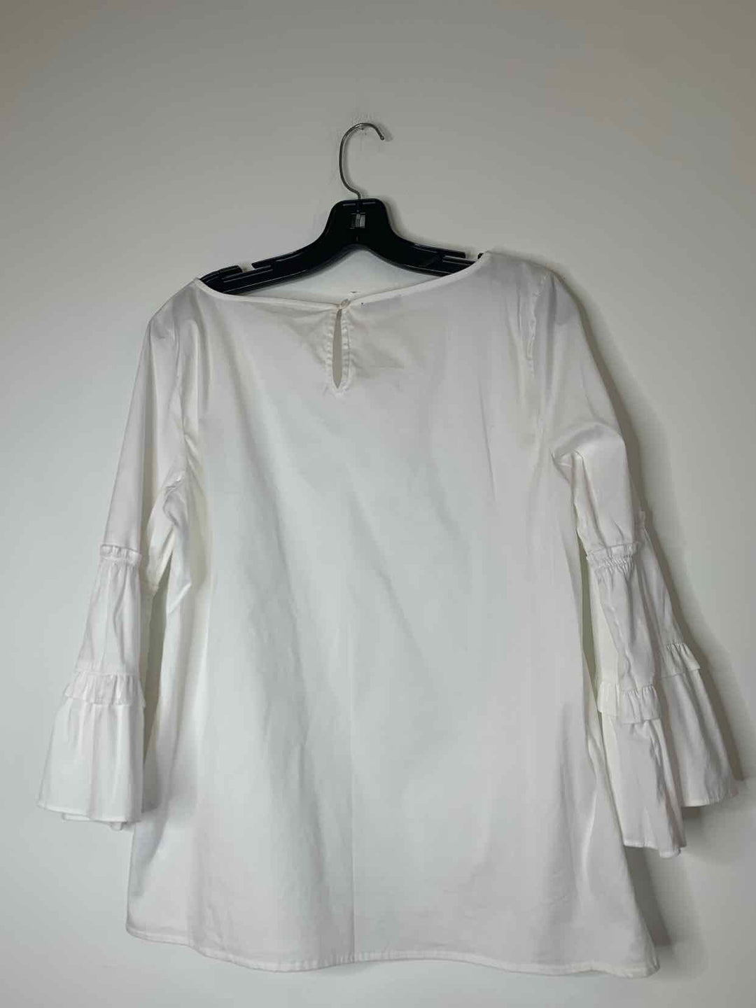 Talbots Women Size M White long sleeve top