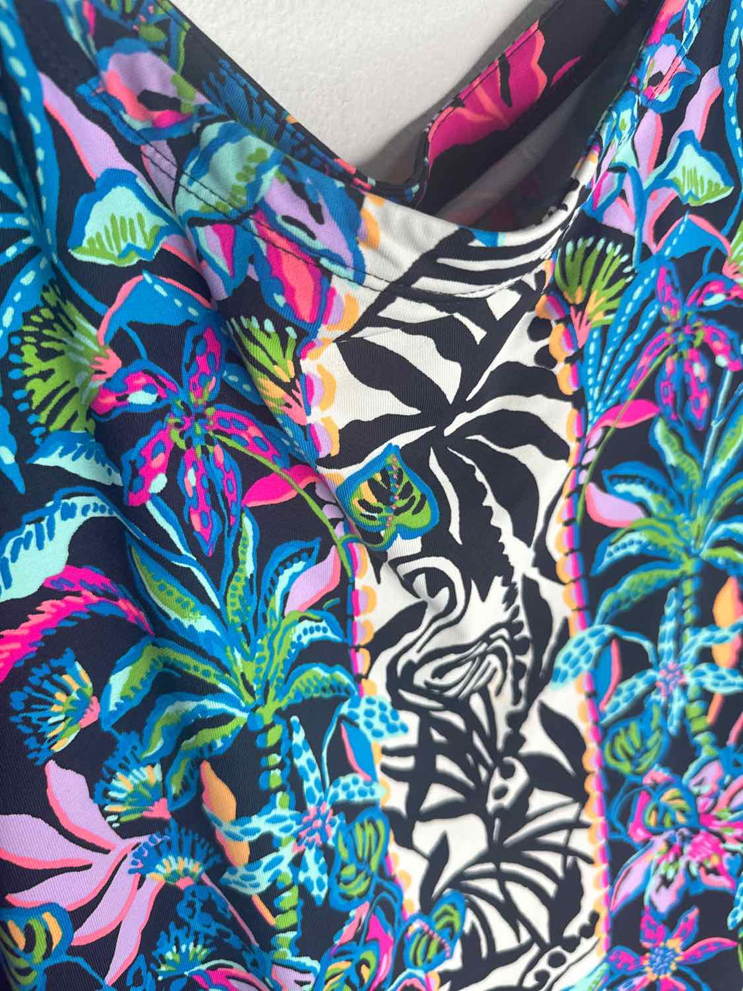 Lilly Pulitzer Size Check Size Multi-Color long sleeve dress