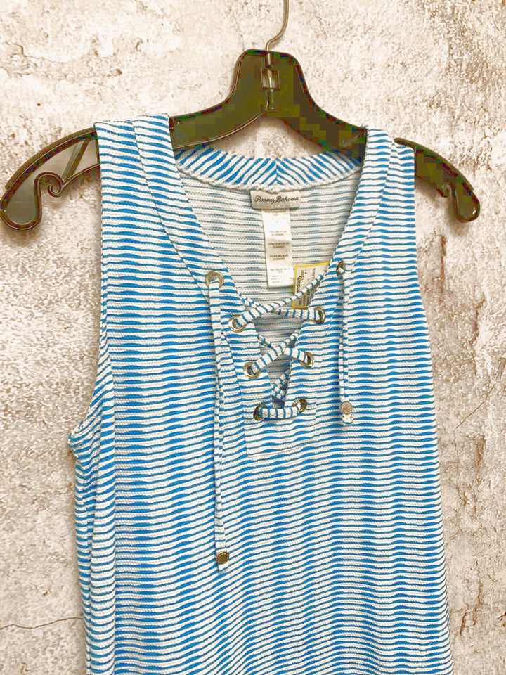 Tommy Bahama Size S Blue Print sundress
