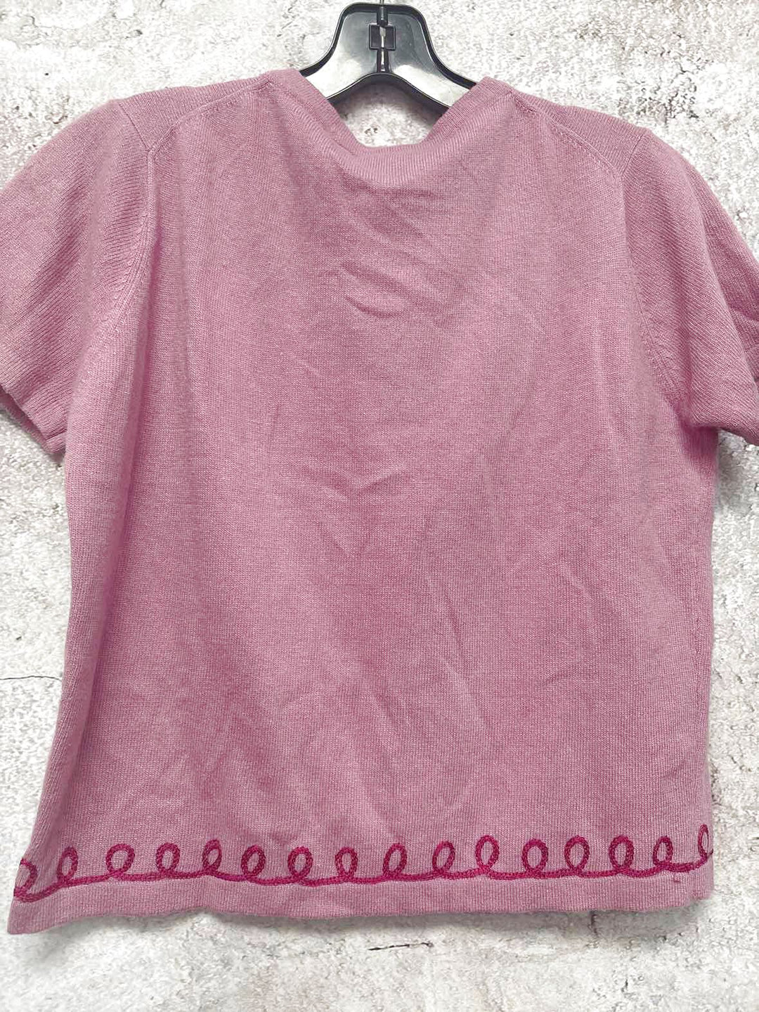 Michael Simon Size S Purple short sleeve top