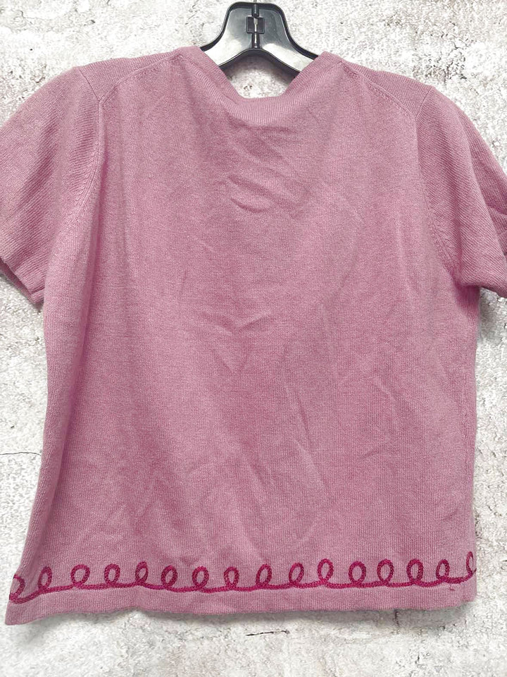 Michael Simon Size S Purple short sleeve top