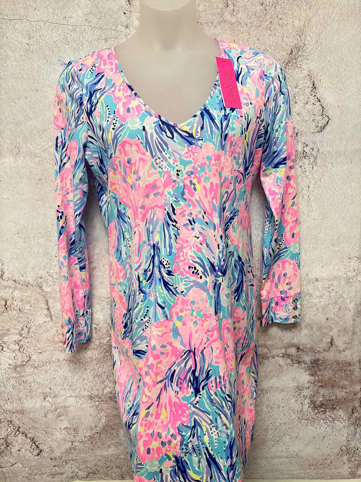 Lilly Pulitzer Size L Multi-Color Floral sundress