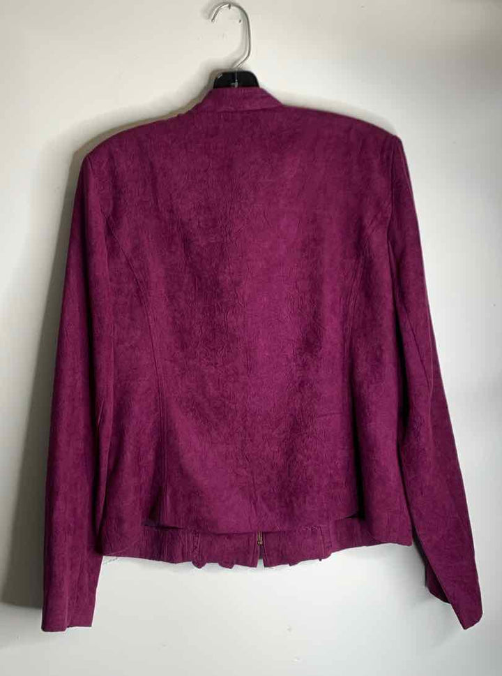 R.O.T Burgundy Women Size S jacket