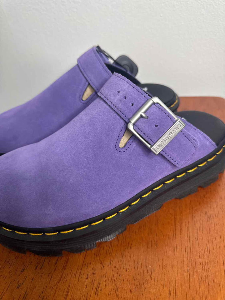Dr Martens Shoe Size 8 Purple flat shoe
