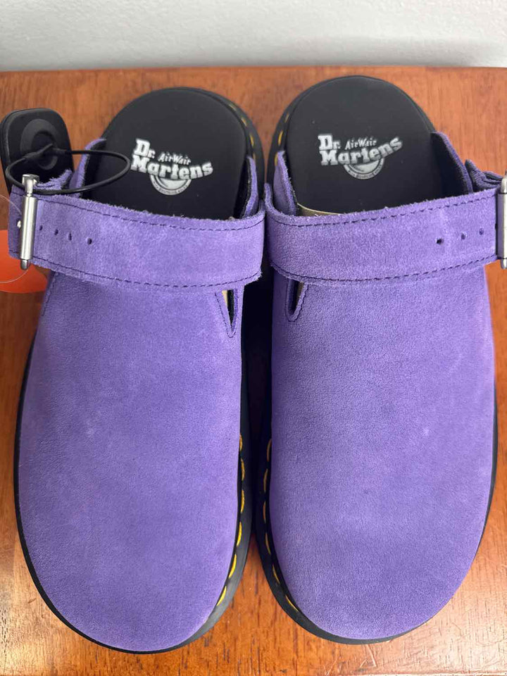 Dr Martens Shoe Size 8 Purple flat shoe