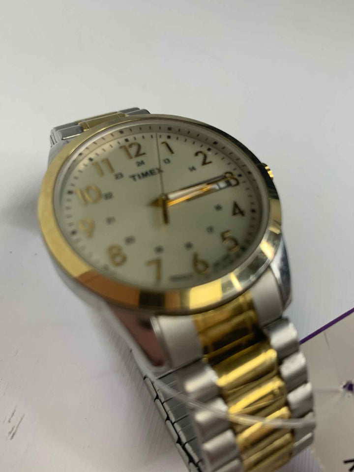 Timex Size M/L gold Watch