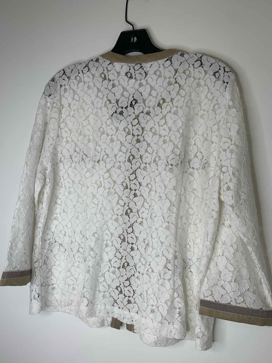 Linea by Louis Dell'Olio Women Size M White long sleeve top