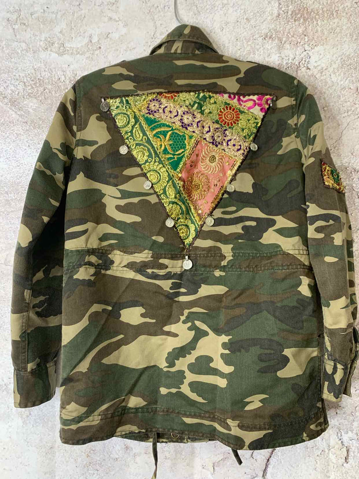 Beautiful Stories Green Women Size S jacket