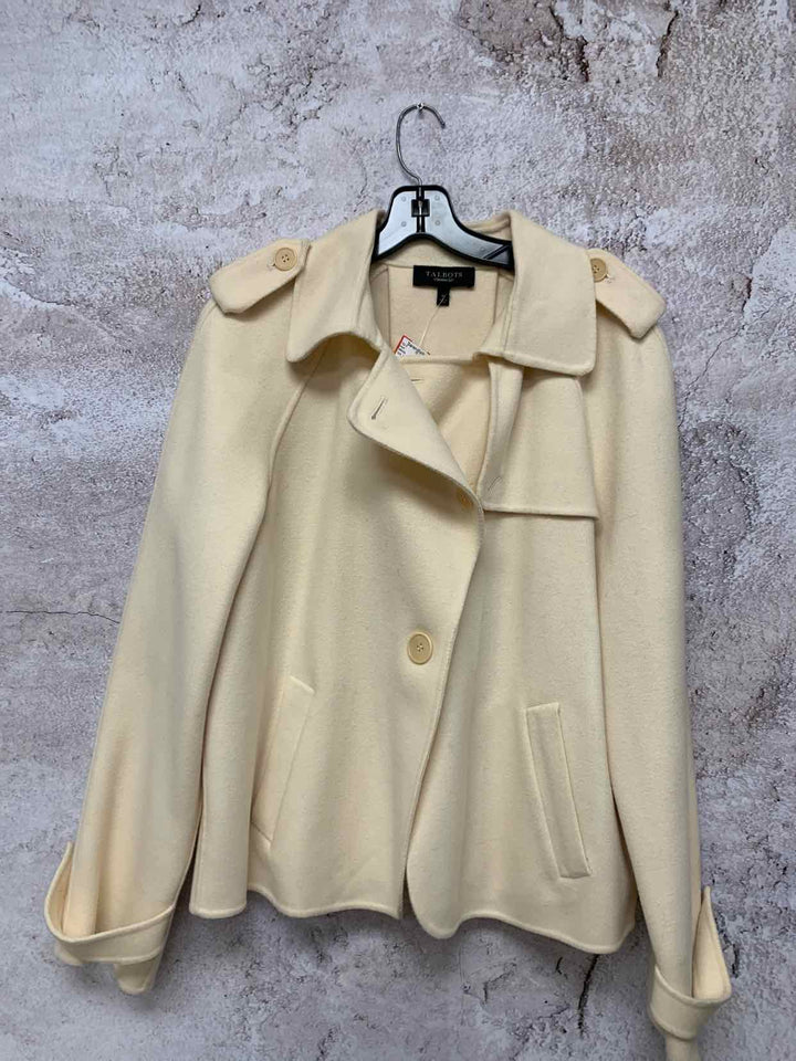 Talbots Ivory Women Size 16 jacket